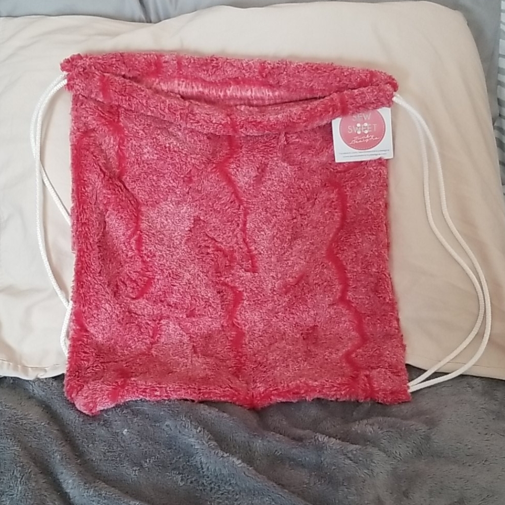 Sewsweetminky draw string bag